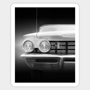 American classic car Super 88 1960 Front view Sticker